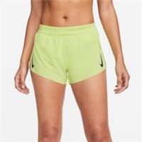 Nike Womens Shorts XL Yellow ADV Aeroswift Training Running Fitness CZ9398-736 - XL Regular