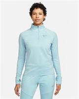 Nike Womens Shirt Therma-Fit 1/2 Zip Long Sleeve Running Ocean Bliss DD6799-442 - XL Regular