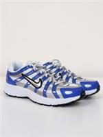 Nike P-6000 GS Junior Trainers Youth UK 4 EU 36.5 Racer Blue Metallic Silver
