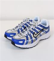 Nike P-6000 GS Junior Trainers Youth UK 4.5 EU 37.5 Racer Blue Metallic Silver