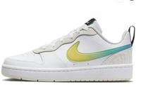 Nike Court Borough Low 2 SE GS Size UK 6 White/Multi-Colour Brand New In FullBox