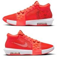 Nike LeBron Witness VIII 8 Athletic Red Basketball Trainers Men's UK Size 10