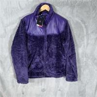 Nike ACG Jacket Fleece Womens XL Purple Grind Trim Fluffy Fur Deadstock - XL Regular