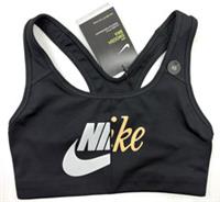 NIKE Swoosh Sports Bra XS BLACK BNWT - XS Regular