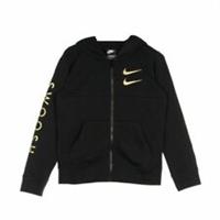 NIKE AIR MAX FZ SWOOSH NEW HOODIE HOOD TOP BOYS BLACK boys kids
