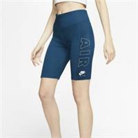 Nike Womens Air Bike Shorts Blue XS S M Training Sportswear Graphic CJ3125-432 - S Regular