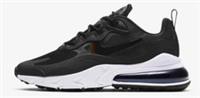 Nike Womens Trainers Air Max 270 React Black UK2.5 EUR35.5 US5 CJ0619-002