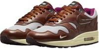 Nike Womens Air Max 1 x Patta Trainers UK4 US4.5 Dark Russet DO9549‑200