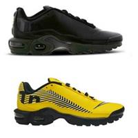 Original Nike Air Max Plus Tuned 1 TN SE BG Yellow Black Trainers Sneakers