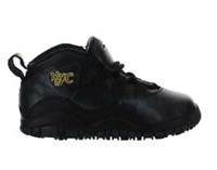 Original Unisex Kids Boys Girls Nike Air Jordan 10 Retro BT Trainers 310808 012