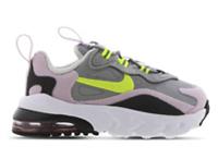 Nike Boys Girls Air Max 270 RT React TD Grey Toddlers Trainers CD2654 010