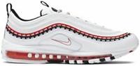 Original Mens Nike Air Max 97 Trainers White Black Red CK9397 100