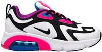 Nike Boys Girls Air Max 200 Trainers White Black Hyper Pink AT5630 100 DB19/20