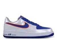 Original Nike Air Force 1 Trainers Sneakers Shoes White Blue Orange 488298 142