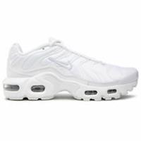 Original Unisex Nike Air Max Plus Tuned 1 GS White Trainers CW7044 100