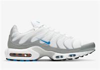 Original Nike Air Max Plus TN1 Tuned 1 White Blue Trainers Shoes DC0956 100