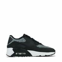 Original Unisex Kids Nike Air Max 90 GS Black Grey Trainers 917988 005