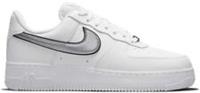 Nike Womens Air Force 1 '07 essential White Silver Black Trainers DD1523 100