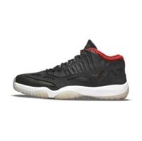 Nike Air Jordan 11 Retro Low IE Bred Basketball Trainers Black Red 919712 023