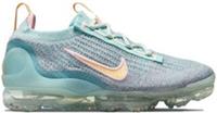 Original Womens Nike Air Vapormax 2021 Flyknit FK White Blue Trainers DH4088 300