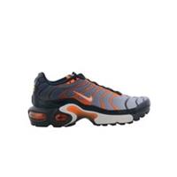 Original Unisex Nike Air Max Plus Tuned 1 Grey Orange Trainers 655020 408