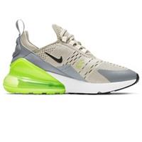 Unisex Boys Girls Original Nike Air Max 270 Trainers Gery Black Volt 943345 030