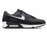 Original Nike Men's Air Max 90 Trainers Grey White CD8490 002