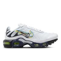 Unisex Junior Nike Air Max Plus GS Tuned 1 TN Trainers White Black DV7170 100