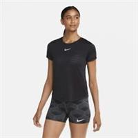 Nike Women's Short Sleeve Black Top, Size XS CU3224-010 - XS Plus