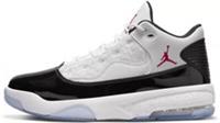 Mens Nike Air Jordan Max Aura 2 Black white Basketball Trainers CK6636 102