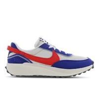 Original Mens Nike Waffle Debut Swoosh White Red Blue Trainers DV0527 001