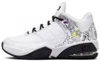 Original Boys Girls Nike Jordan Max Aura 3 Basketball Trainers White DC4105 100