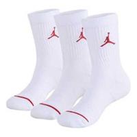 NIKE AIR JORDAN 3 PAIRS OF CREW SOCKS SPORTS SOCKS SIZES 5 INFANTS - 2 JUNIOR