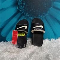 Nike Kawa Children's Slides in Black / Coconut Milk (Multiple Sizes Available)