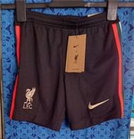 Nike Liverpool FC 2021/22 Junior Away Black/Multi panels Shorts, Junior Size XS