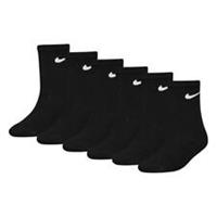 NIKE 3/6 PAIR COTTON CREW SOCKS SPORTS SOCK CHILD/JUNIOR SIZE 9-1 UK AGE 5-7 YRS