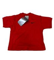 Nike Red Baby Embroidered Tshirt 6-12 Months