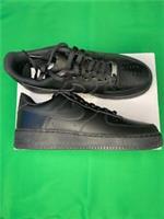 UK 9, 9.5, 10 -Nike Air Force 1 Low '07 Black Mens Trainers Brand New