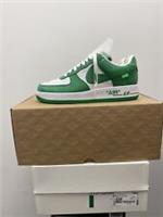 Louis Vuitton Nik e Air Force 1 Low Virgil Abloh White Green US 8.5 / UK 7.5