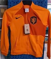 Nike Netherlands Anthem Full Zip Junior Jacket in Orange, Kid's M (10-12Y)