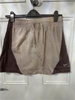 Nike Air woven mini skirt in fossil stone, Size Medium BNWT - M Regular