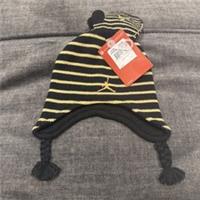 Nike Jordan Jumpman 23 Toddler Childrens Hat Mittens Black Gold