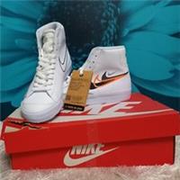 Nike Blazer Mid Next Nature White/Orange Trainers , Kids' UK 5.5 US 6 EU 38.5