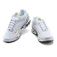 New White Nike Air Max Plus TN 3 Men's Running Shoe Low Top Casual Sneaker Gift