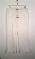 Nike Acg Low Rise White Trousers Combat Pant UK Size 14 Summer Y2K festival rave