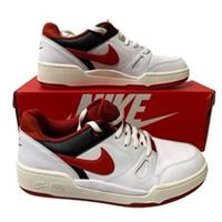 Nike Full Force Low Trainers Mens UK 11 White Mystic Red FB1362-102 Lace Up EU46