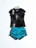 Nike Girls 2‑Piece Dri‑FIT Set Size 56 Years (Baltic Blue) - RRP £32