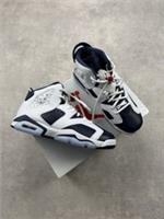 Nike Air Jordan 6 Retro | White/Varsity Red | 384665-164 | FAST SHIPPING ✅