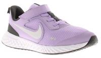Nike Junior Girls Trainers Revolution 5 Psv Running Touch Fastening Purple UK Si