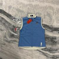 Vintage Nike Reversible Sherpa Cream Baby Blue Girls Large Vest Gilet Bodywarmer